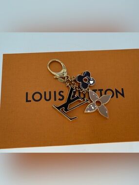 Louis Vuitton Fleur De Monogram Bag Charm
W/Authenticate First COA